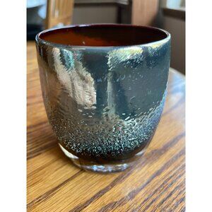 Glassybaby Master of the Universe Limited Edition #1361 Votive Candle Holder